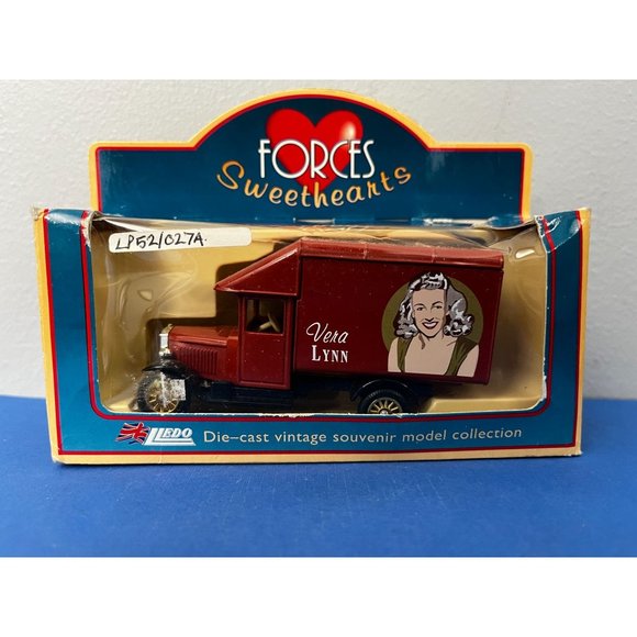 LLEDO - Diecast 1935 Morris Parcels van WWII Forces Sweethearts, Vera Lynn - Picture 1 of 8